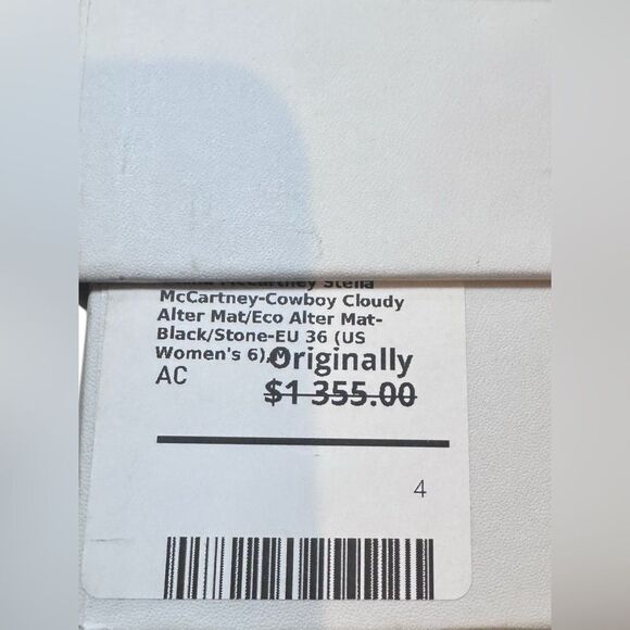 Stella McCartney $1355 Cloudy Alter Heel 85mm embroidery cowboy Western Boots - Picture 12 of 16